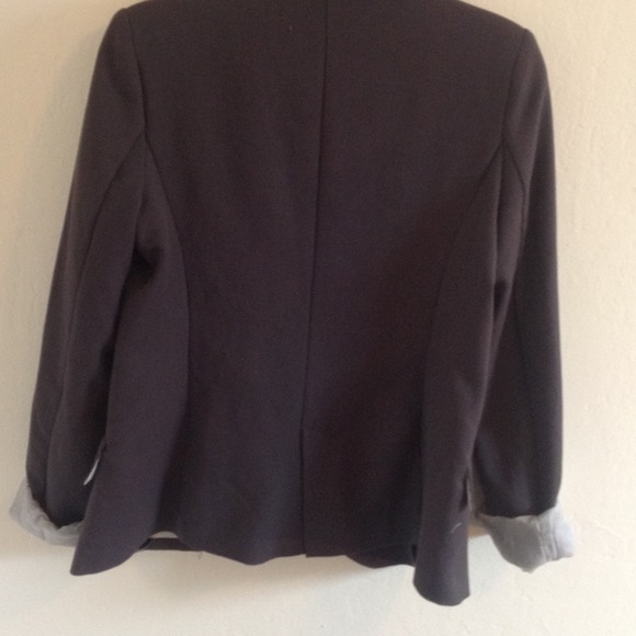Forever 21 charcoal gray blazer - Picture 3 of 3