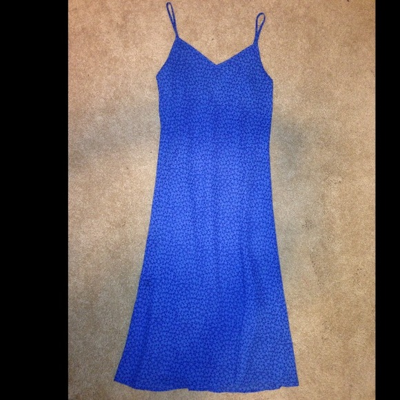 Blue summer dress