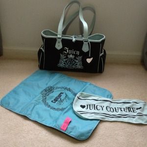 Sold🚩🚩 Beautiful Juicy Couture Diaper Bag.