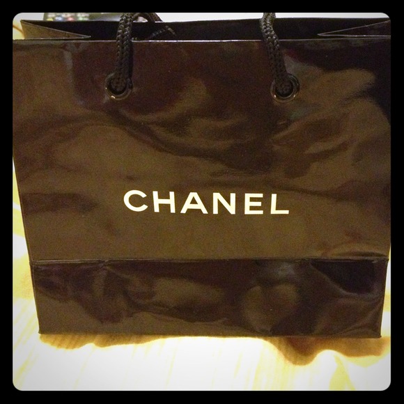 Authentic Chanel shopping bag