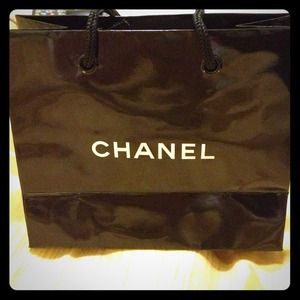 Authentic Chanel shopping bag