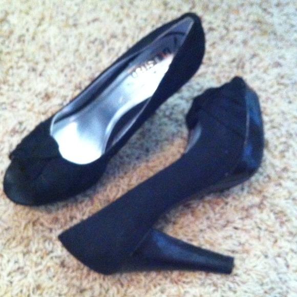 Black high heels