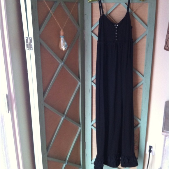 Traded!!!Black Maxi dress