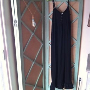 Traded!!!Black Maxi dress