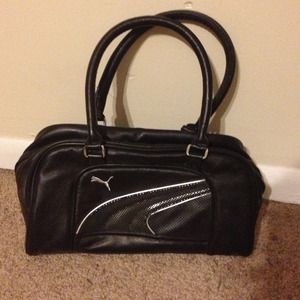 Black Puma handbag