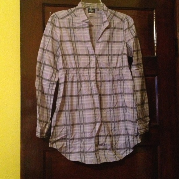 Light purple button up