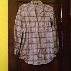 Light purple button up