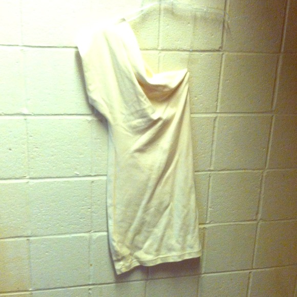 TRADED American apparel one shoulder dress!
