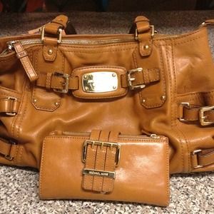 Michael Kors Handbag and matching wallet