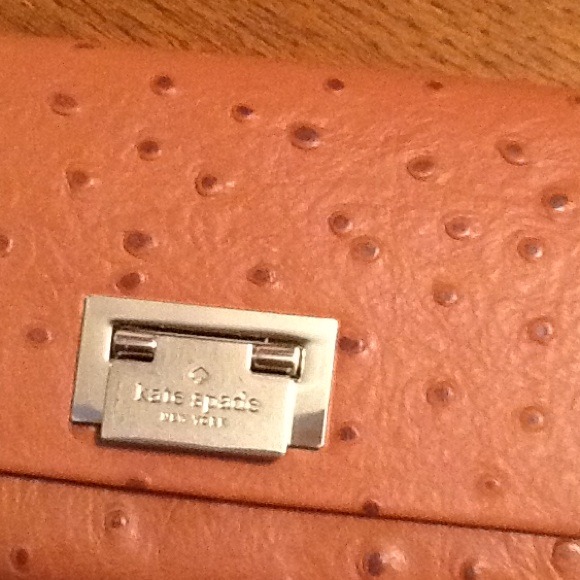 BUNDLED! Kate Spade Cyndy Wallet Cognac NEW - Picture 2 of 4