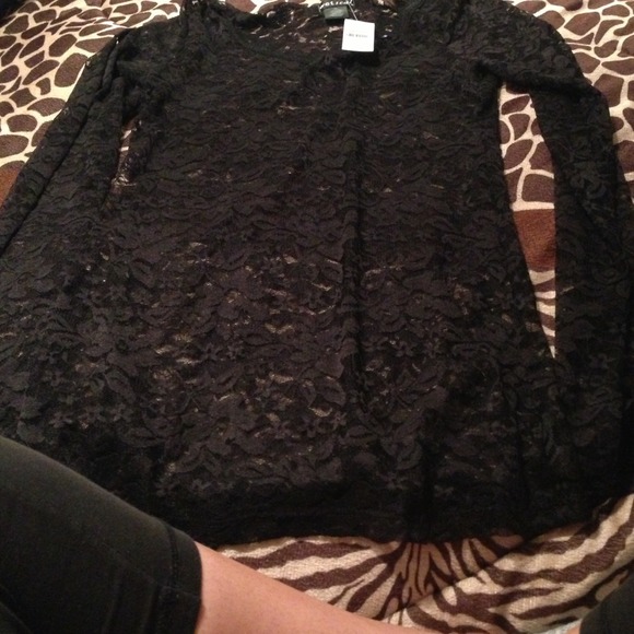 lace black long sleeve - Picture 1 of 1