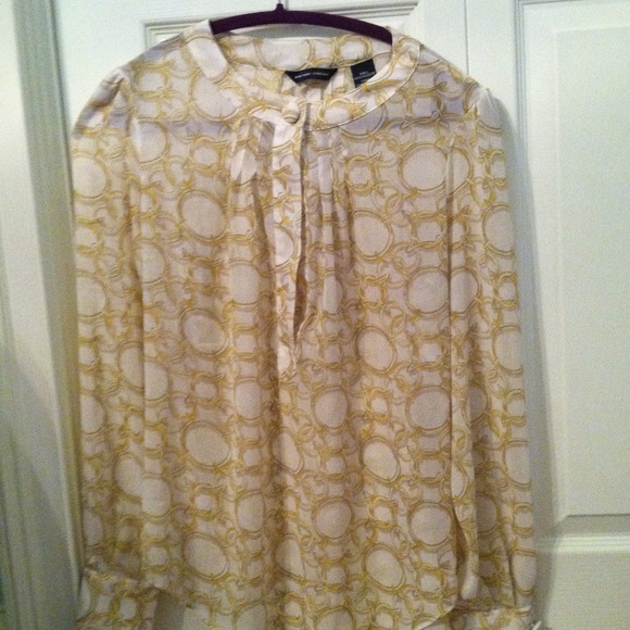 Sheer Long Sleeved Top NY&C