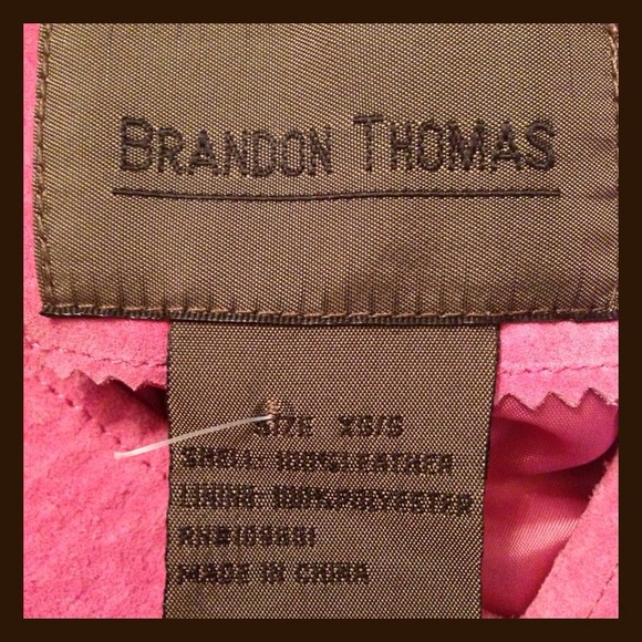 Pink Suede Poncho 🐝 - Picture 3 of 3