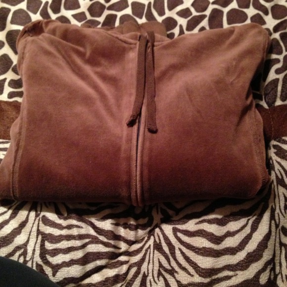 plain brown hoodie - Picture 1 of 1
