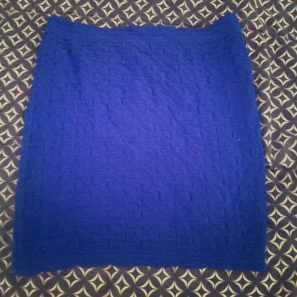Blue body skirt