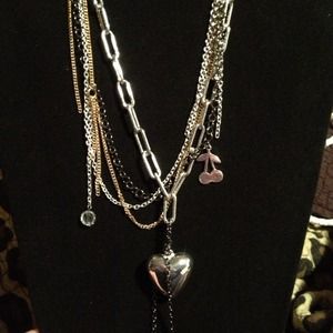 **SOLD in bundle** Funky layered necklace