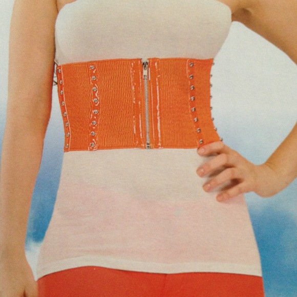 Orange waist belt