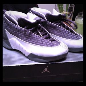 💢SOLD💢 Air Jordan 15 Grey/White