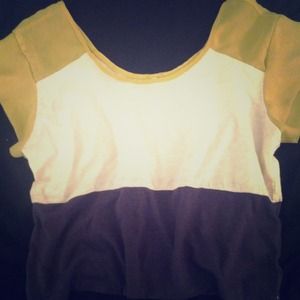 Color blocked shirt