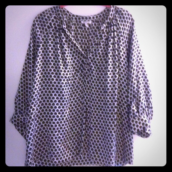 SOLD Joie brand 100% silk blouse!