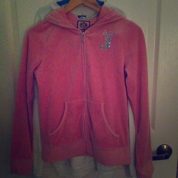 Juicy Couture Shine Juicy Shine pink velour hoodie