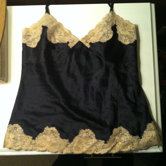 Lace lingerie tank top!