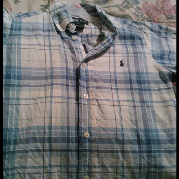 Toddler boys polo button down