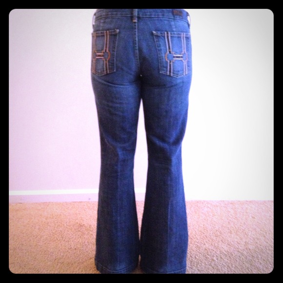 **SOLD** COH Faye #184 low waist full leg sz 31x34