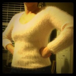 Pale pink Express sweater
