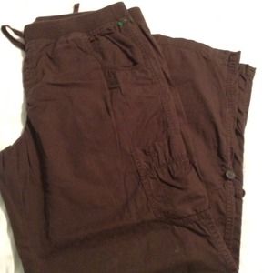 Brown cargo pants