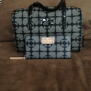 🎉❌Trade❌🎉 Kate Spade bag and wallet set