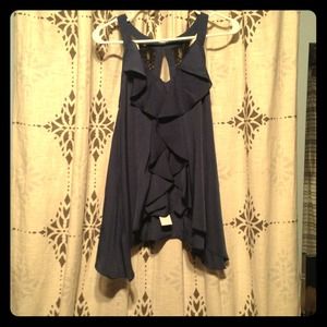 Marine blue BCBGeneration M nwt top