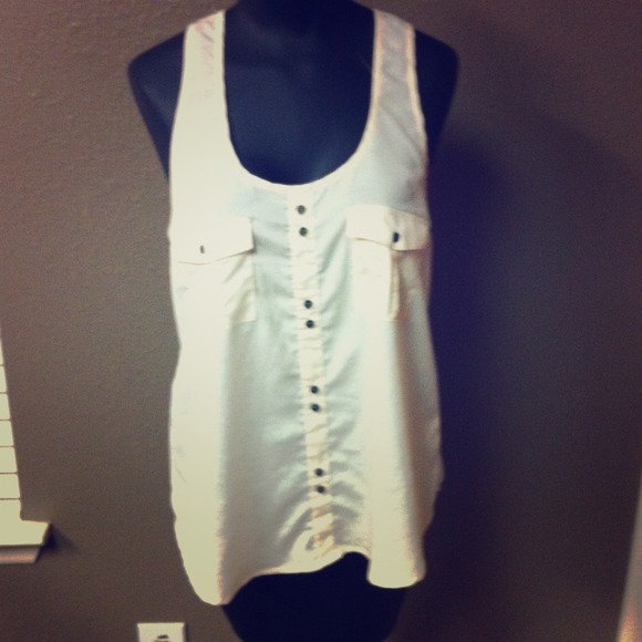 sheer blouse & purple shorts bundle