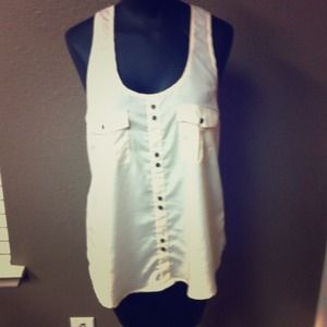 sheer blouse & purple shorts bundle