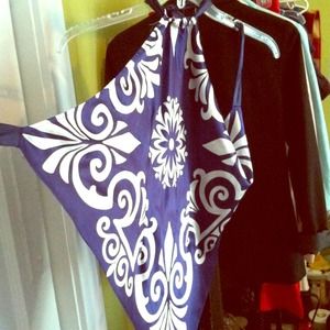 Backless 100% silk top