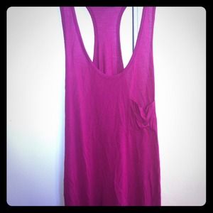 Bright matron racer back tunic/ tank