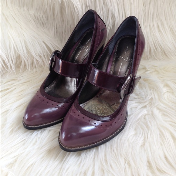 Sold-Linea Paolo two tone purple Mary Jane