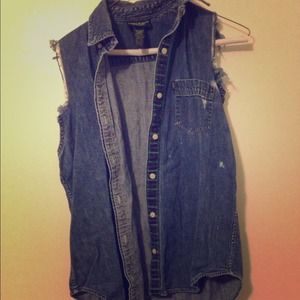 **GIFTED** Vintage RL denim shirt