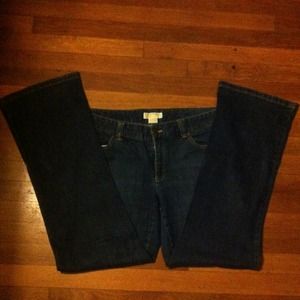 MICHAEL KORS stretch boot cut jeans