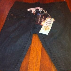 *HOLDLaguna beach Jean hand stitches & hand made