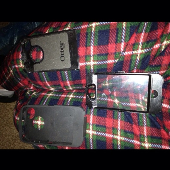 Black otter box case defender series - Picture 2 of 3