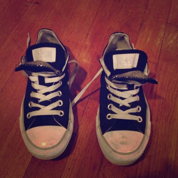 Preloved black Converse All Stars