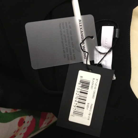 Alexander Wang Dress w/ leather detail - Picture 4 of 4