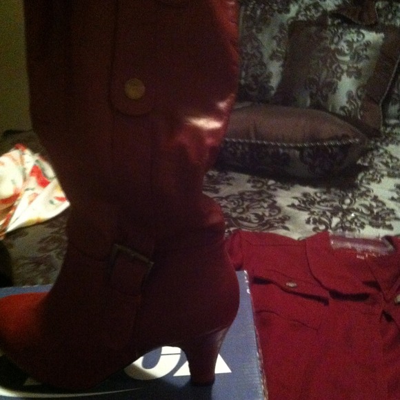 Red boot