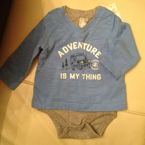 Infant Babygap long sleeve onesie