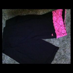 ON HOLD: Lace Victoria's Secret yoga pants!