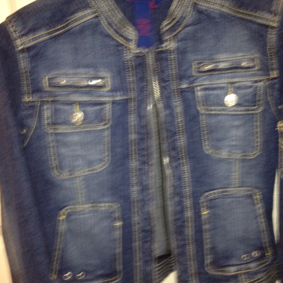 BCBG Max denim jacket. Medium