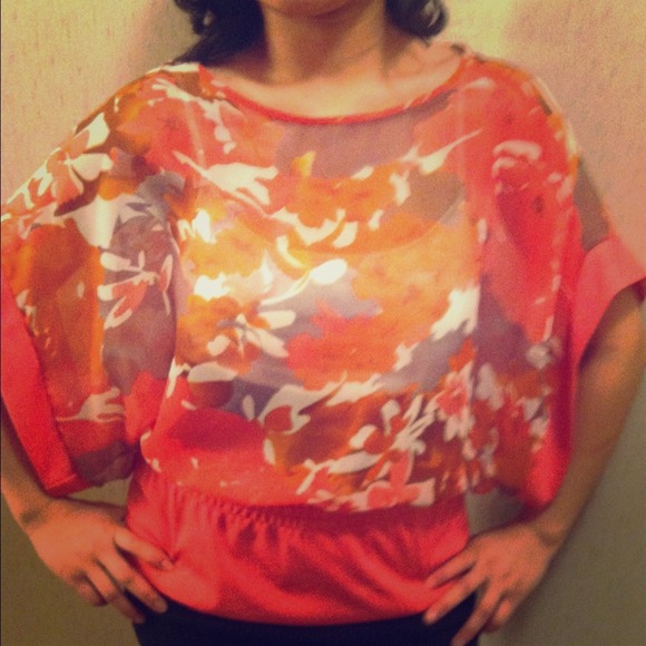 Floral Blouse by Vixen
