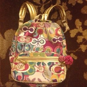 Coach Pop C Backpack 💜Rare and Authentic💜