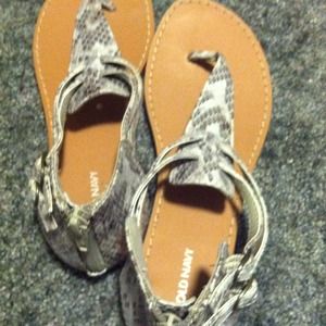 Snakeskin gladiators!